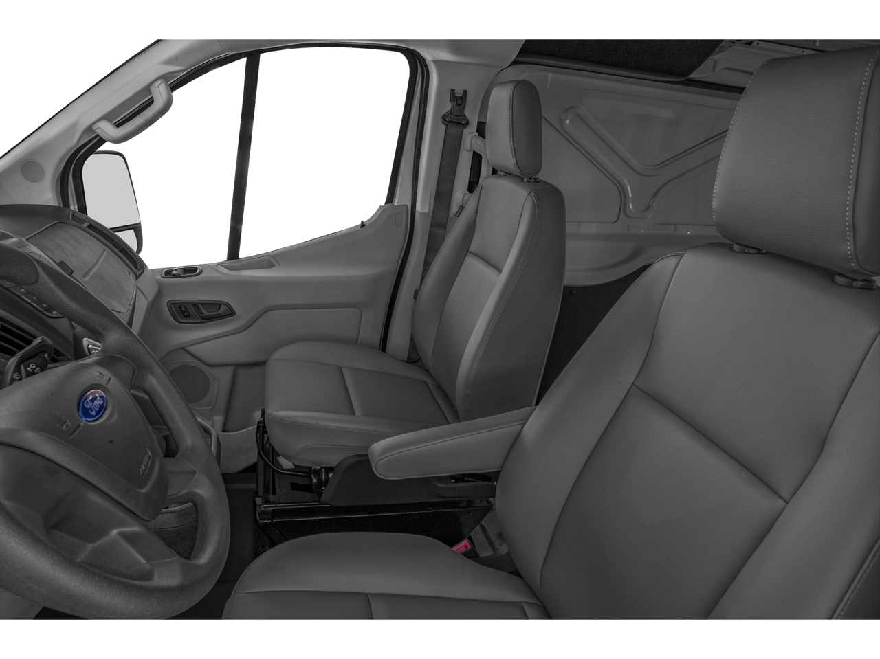 2019 Ford Transit Van T-150 148" Low Rf 8600 GVWR Swing-Out RH Dr