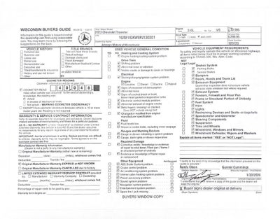 2023 Chevrolet Traverse LT Cloth