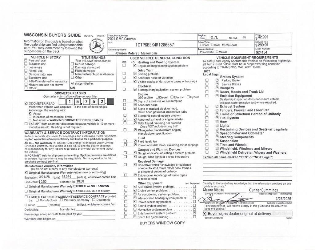 2024 GMC Canyon Elevation