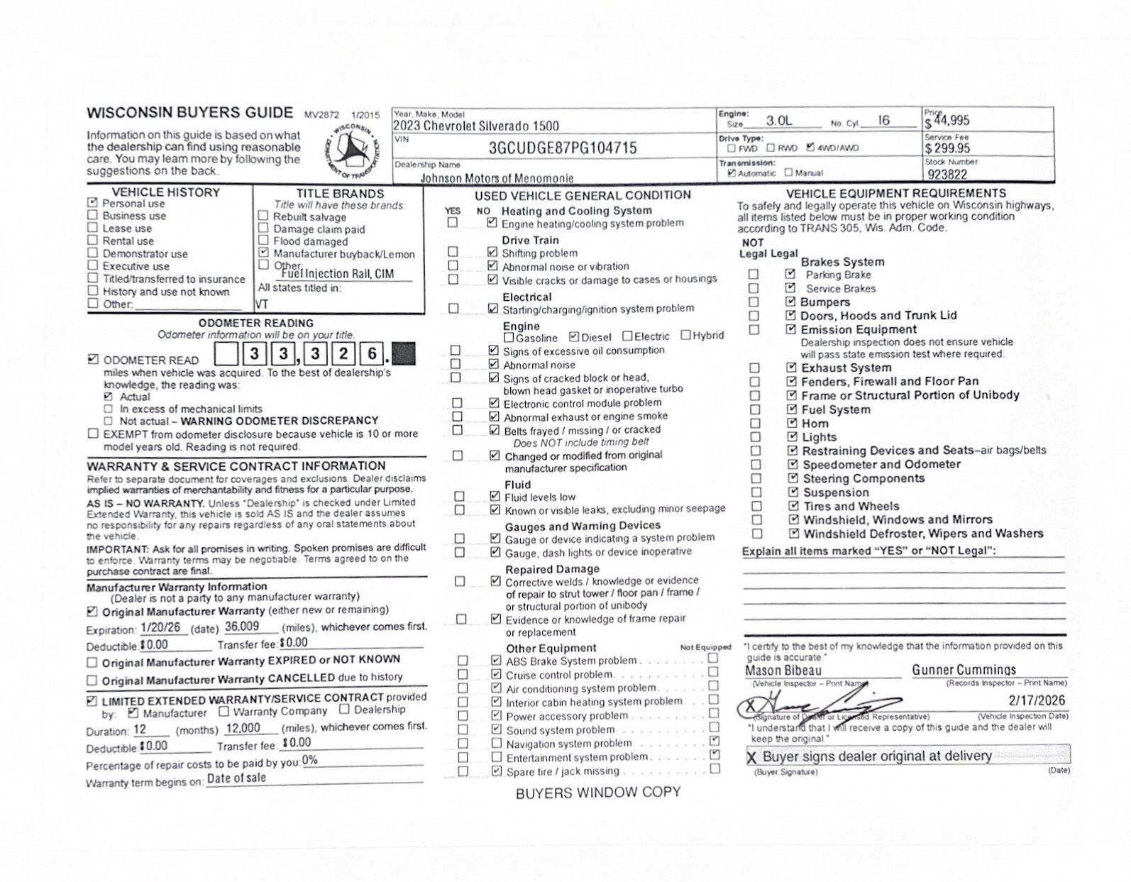 2023 Chevrolet Silverado 1500 LTZ