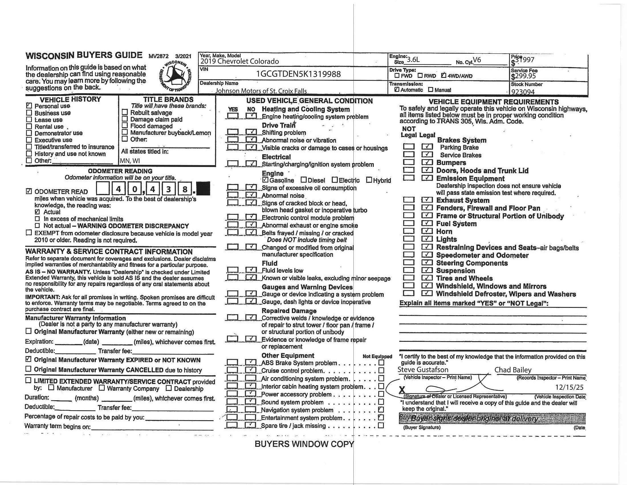 2019 Chevrolet Colorado 4WD Z71