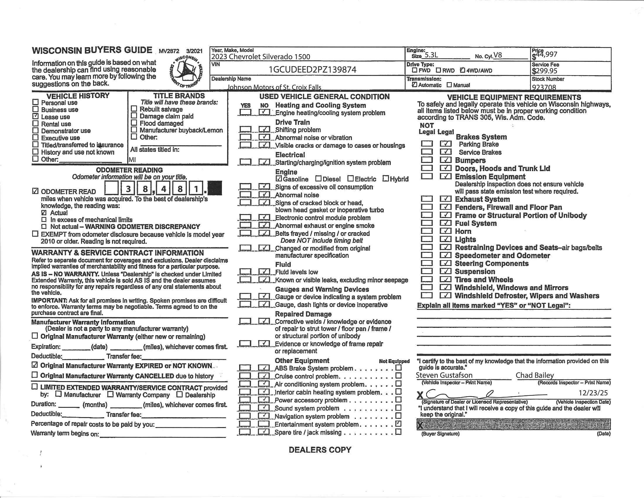 2023 Chevrolet Silverado 1500 RST