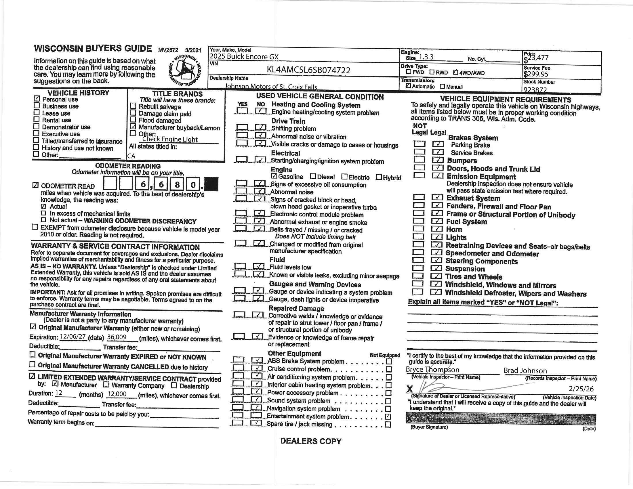 2025 Buick Encore GX Preferred