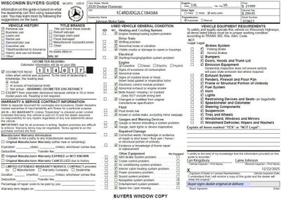 2020 Dodge Durango GT