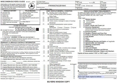 2016 Ford Explorer Sport