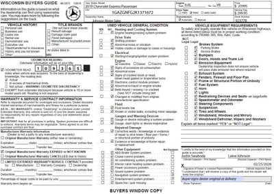 2019 Chevrolet Express Passenger 3500 LS