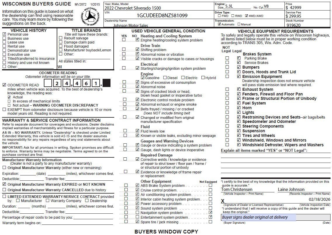 2022 Chevrolet Silverado 1500 RST