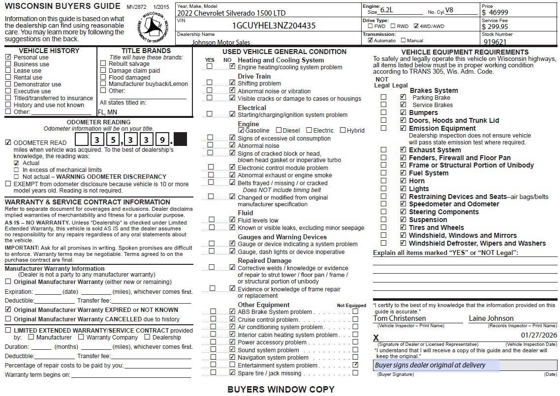 2022 Chevrolet Silverado 1500 LTD High Country