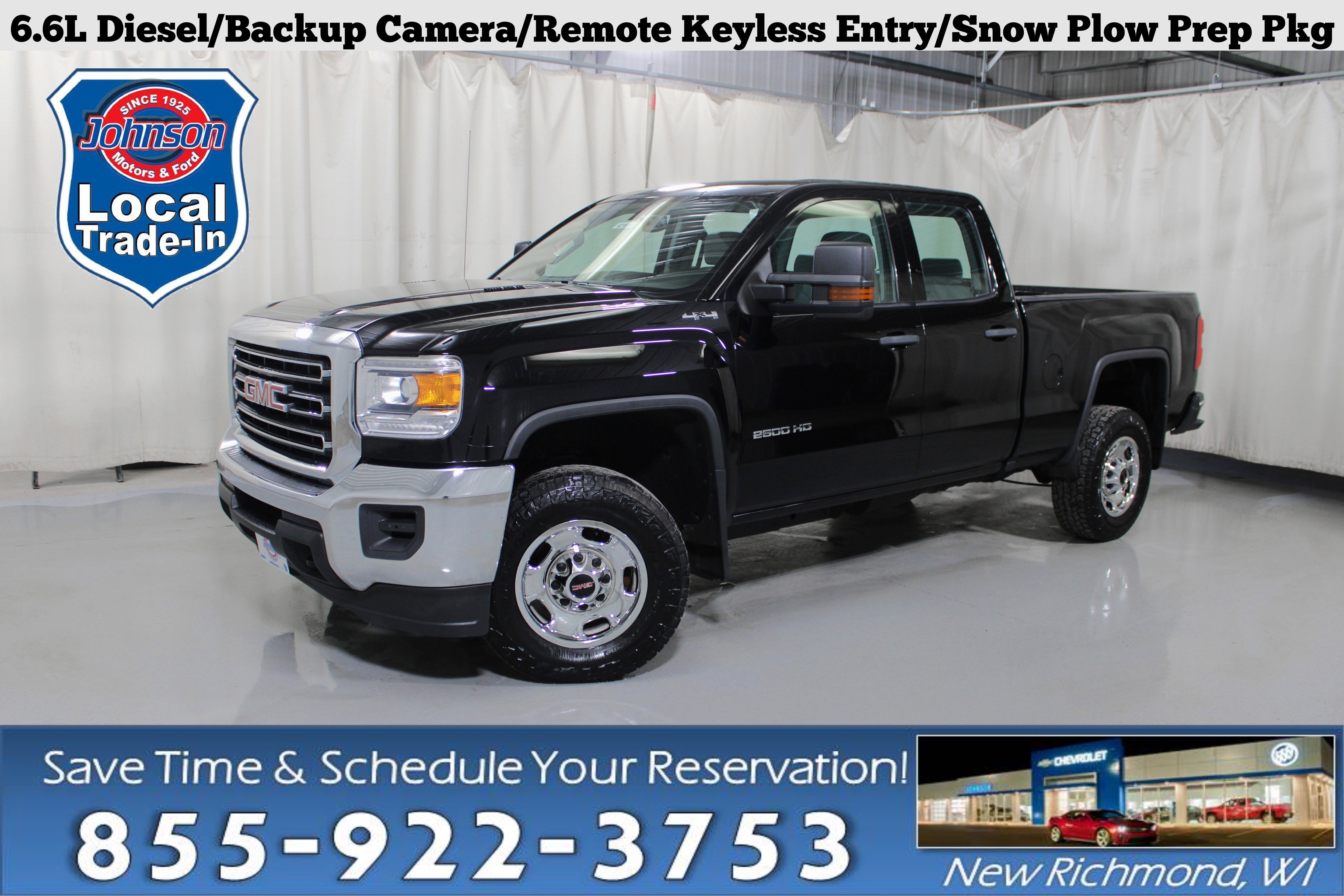 2016 GMC Sierra 2500 HD 4WD Double Cab 144.2"