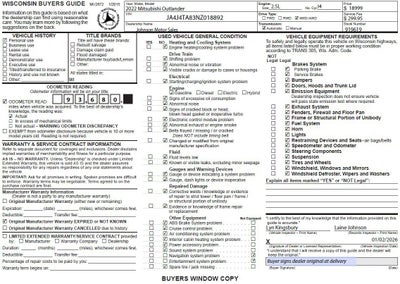 2022 Mitsubishi Outlander ES