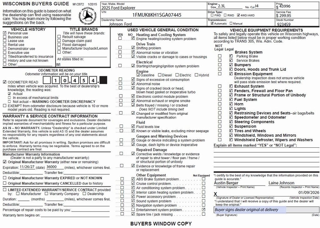 2025 Ford Explorer ST-Line