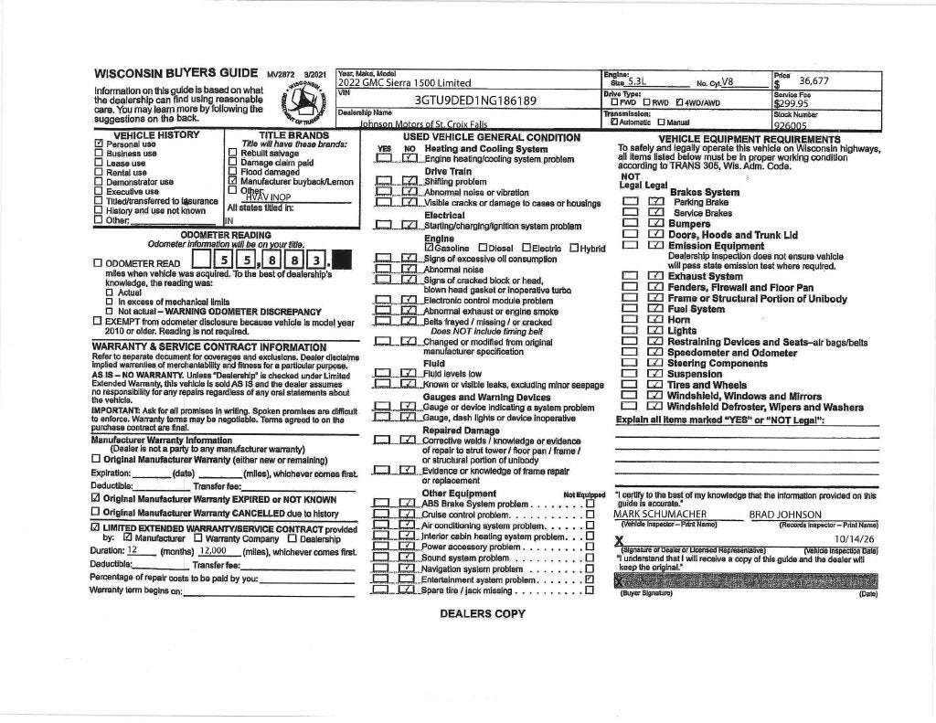 2022 GMC Sierra 1500 Limited SLT