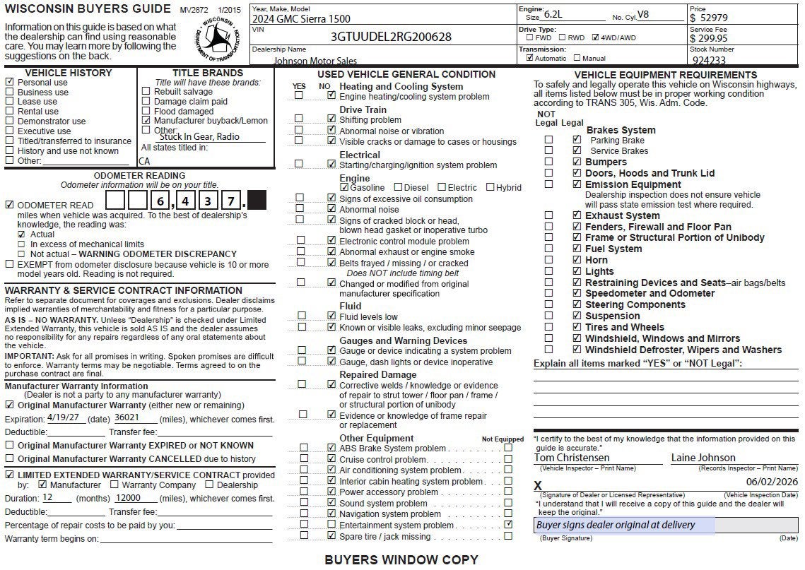 2024 GMC Sierra 1500 SLT