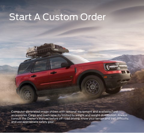 Start a custom order | Johnson Ford of New Richmond in New Richmond WI