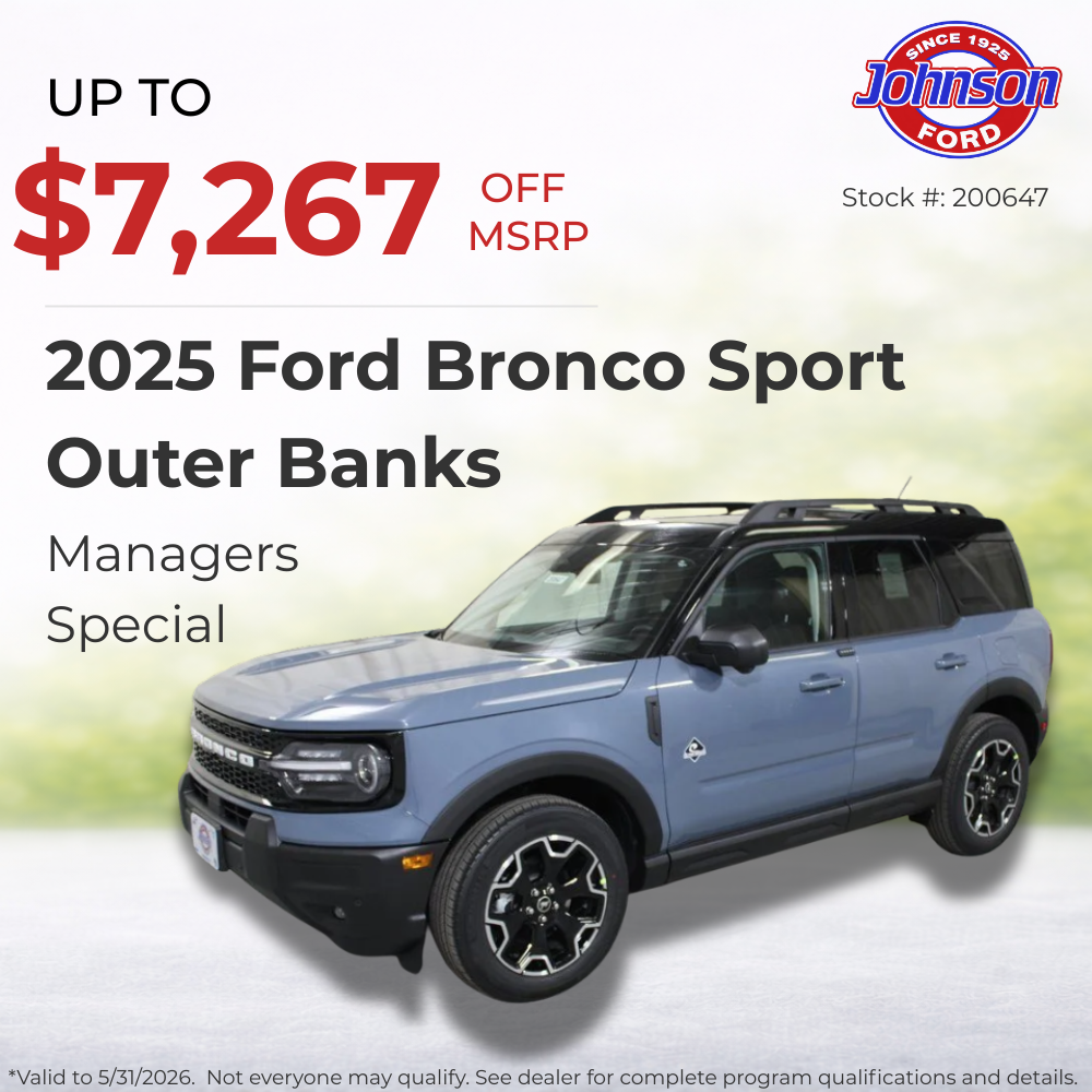 2025 Ford Bronco Sport Outer Banks