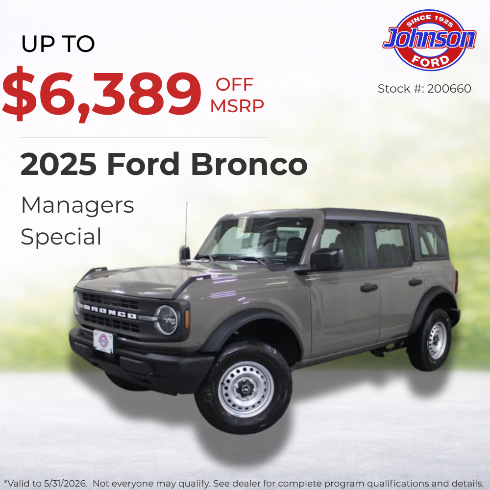 2025 Ford Bronco