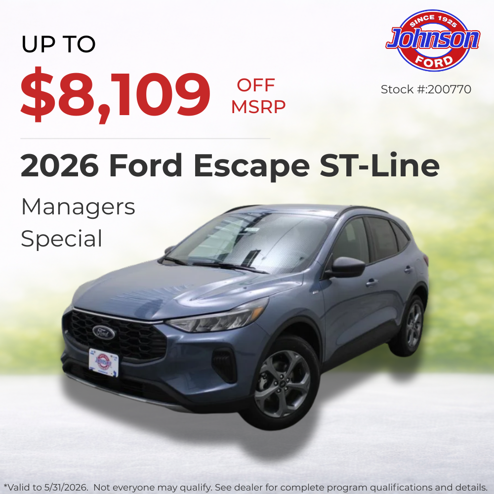 2026 Ford Escape ST-Line