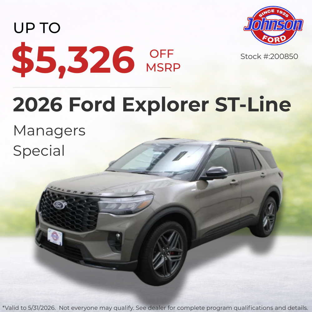 2026 Ford Explorer ST-Line